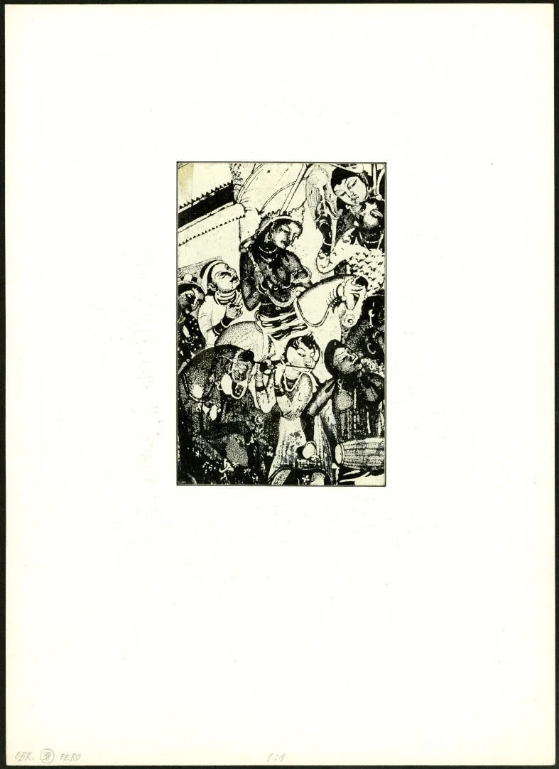 Obrázek Ilustrace - Indický hlavolam