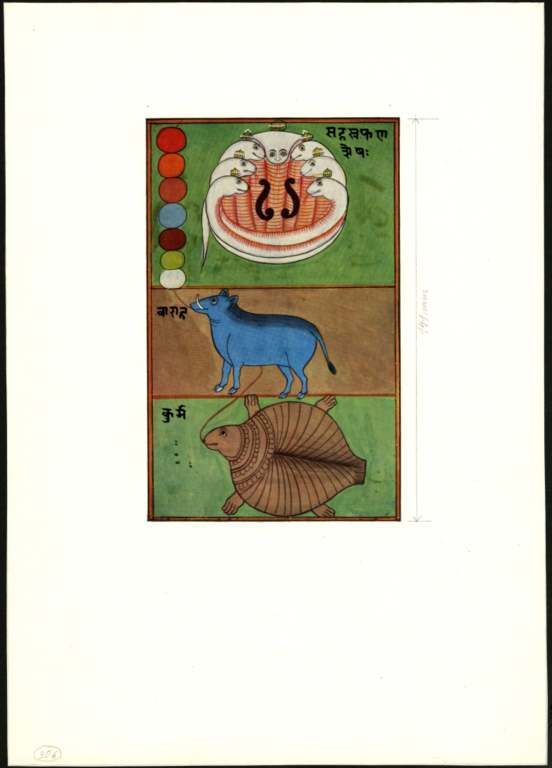 Náhledový obrázek Ilustrace - Indický hlavolam - 1