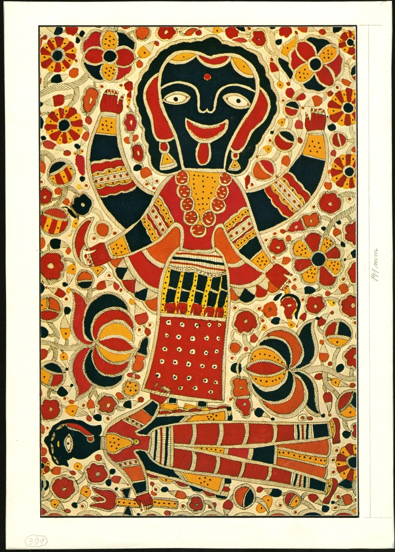 Náhledový obrázek Ilustrace - Indický hlavolam - 1