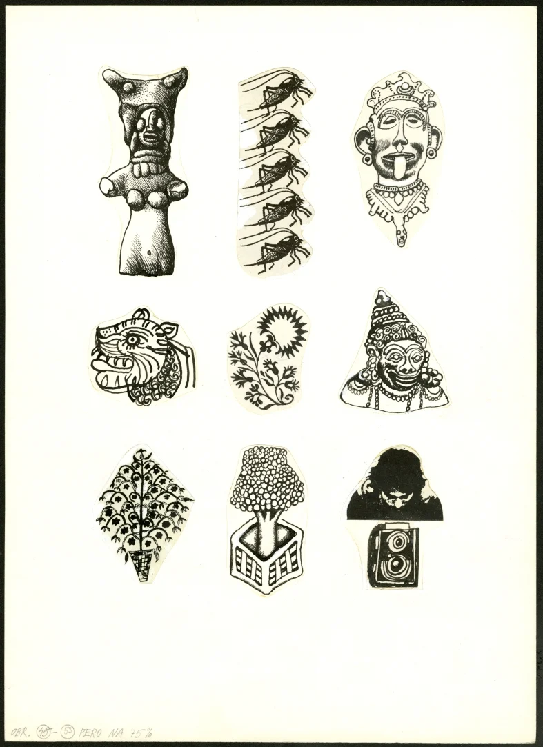 Obrázek Ilustrace - Indický hlavolam