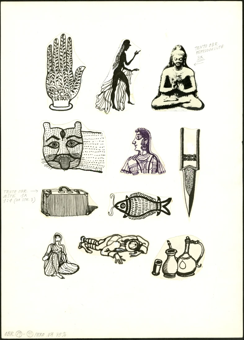 Obrázek Ilustrace - Indický hlavolam
