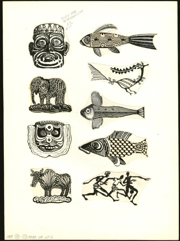 Náhledový obrázek Ilustrace - Indický hlavolam - 1