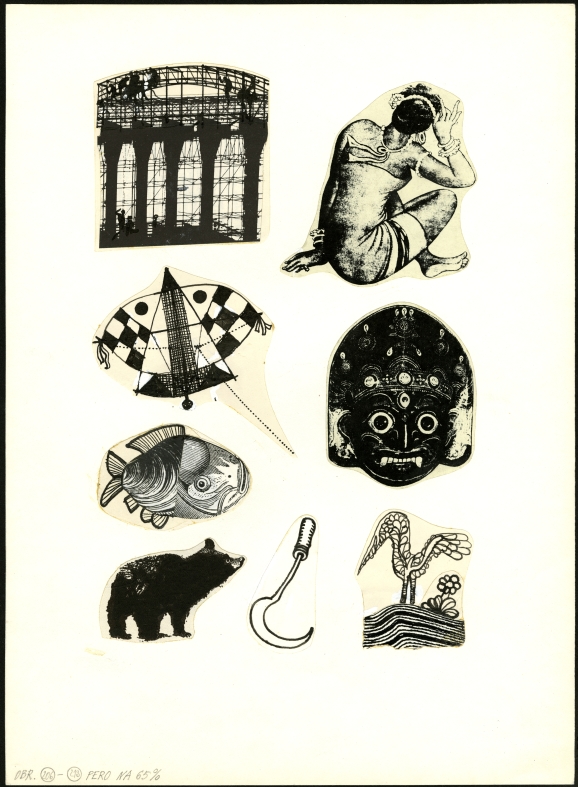 Náhledový obrázek Ilustrace - Indický hlavolam - 1