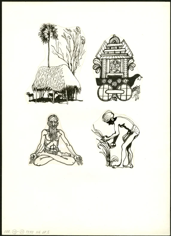 Obrázek Ilustrace - Indický hlavolam