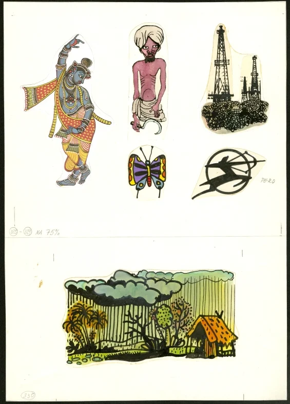 Obrázek Ilustrace - Indický hlavolam