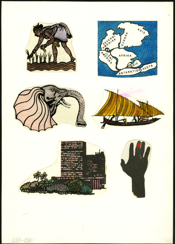 Náhledový obrázek Ilustrace - Indický hlavolam - 1