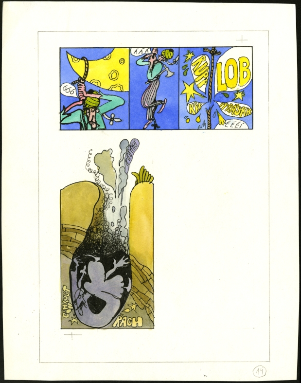 Náhledový obrázek Ilustrace - Příhody barona Prášila - 1
