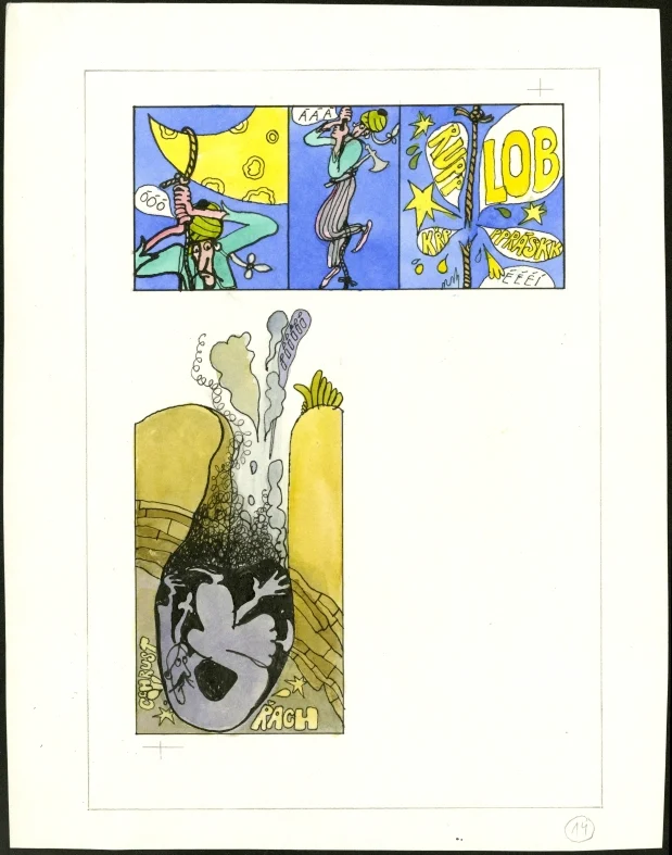 Obrázek Ilustrace - Příhody barona Prášila
