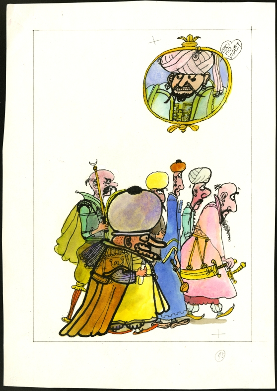 Náhledový obrázek Ilustrace - Příhody barona Prášila - 1