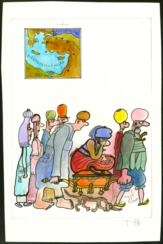 Obrázek Ilustrace - Příhody barona Prášila