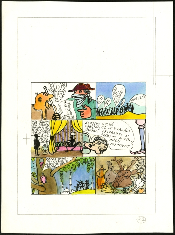 Náhledový obrázek Ilustrace - Příhody barona Prášila - 1