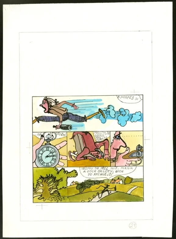 Obrázek Ilustrace - Příhody barona Prášila