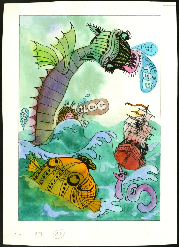 Náhledový obrázek Ilustrace - Příhody barona Prášila - 1