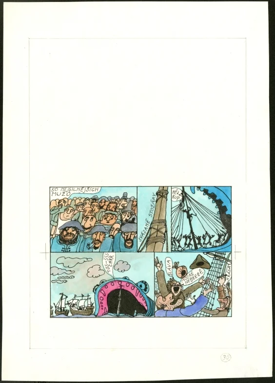 Obrázek Ilustrace - Příhody barona Prášila