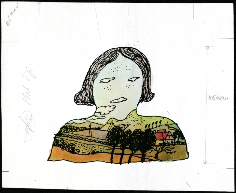 Náhledový obrázek Ilustrace - Zajíc a sovy - 1
