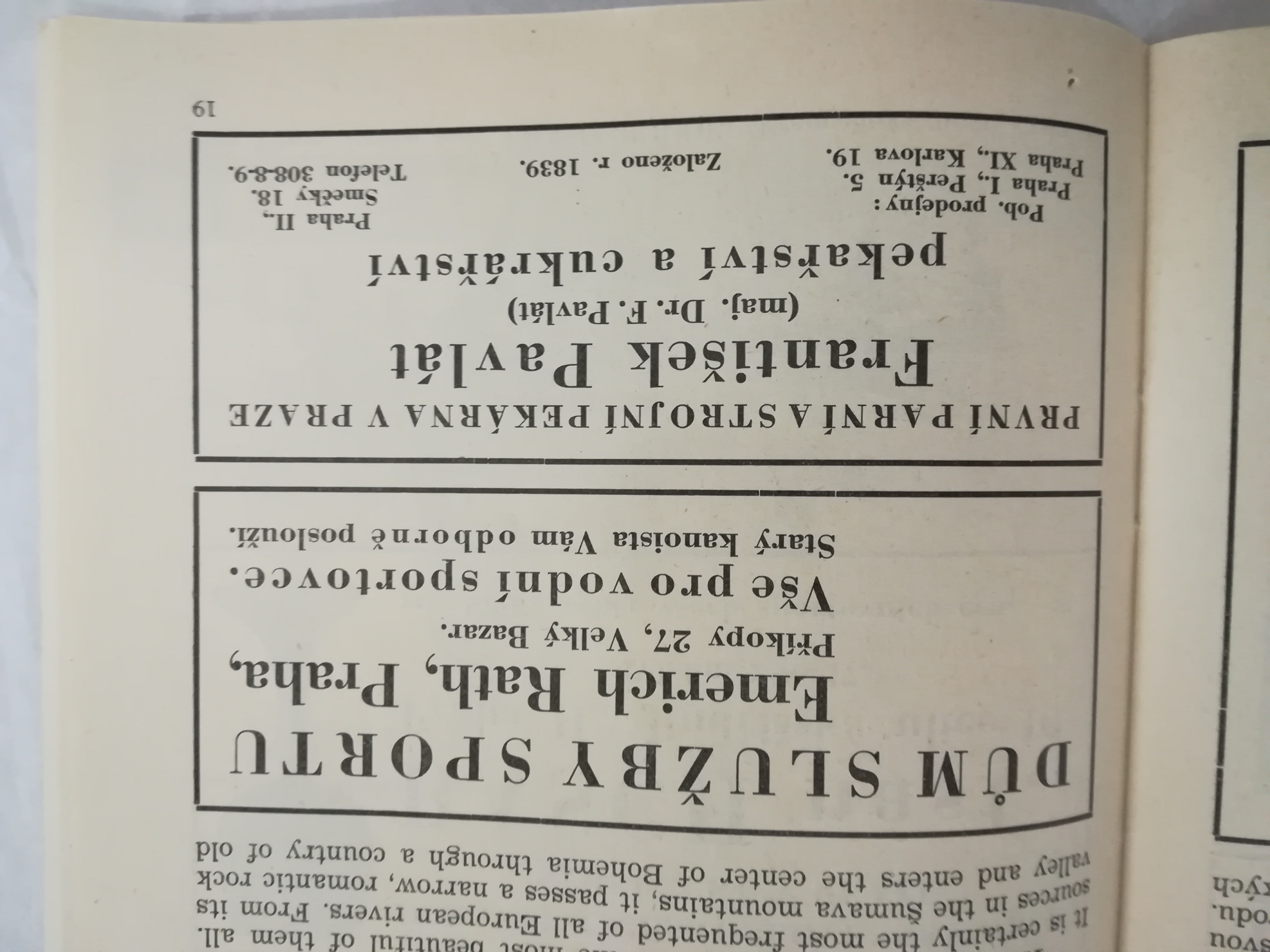 Náhledový obrázek První mistrovství Evropy v kajaku a kanoi. Praha 1933 - 5