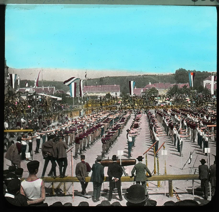 Obrázek Sokolský slet v Záhřebu 1906