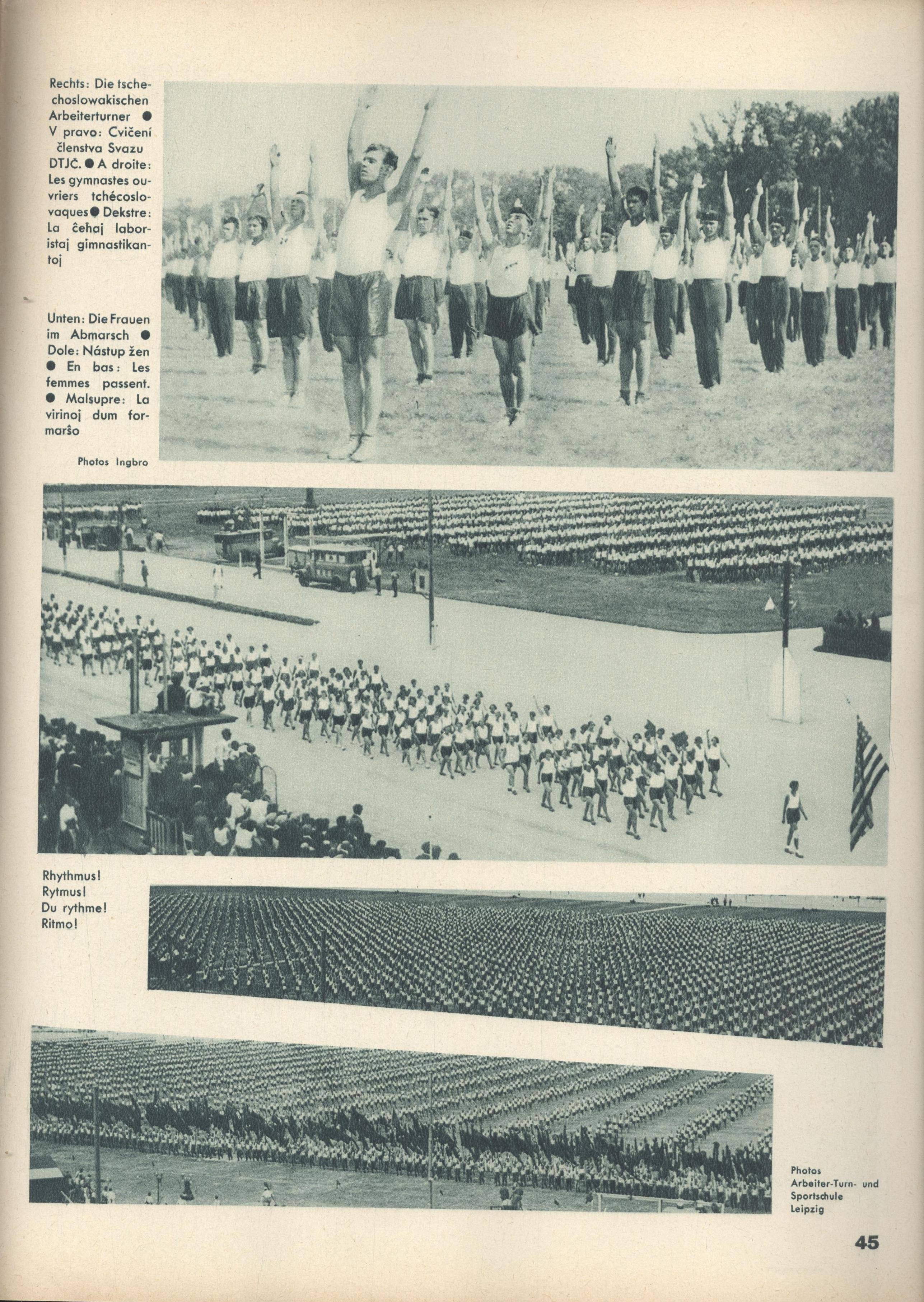 Náhledový obrázek Die Zweiten Arbeiter Olympiade in Bild und Wort mit 187 Illustrationen - 8