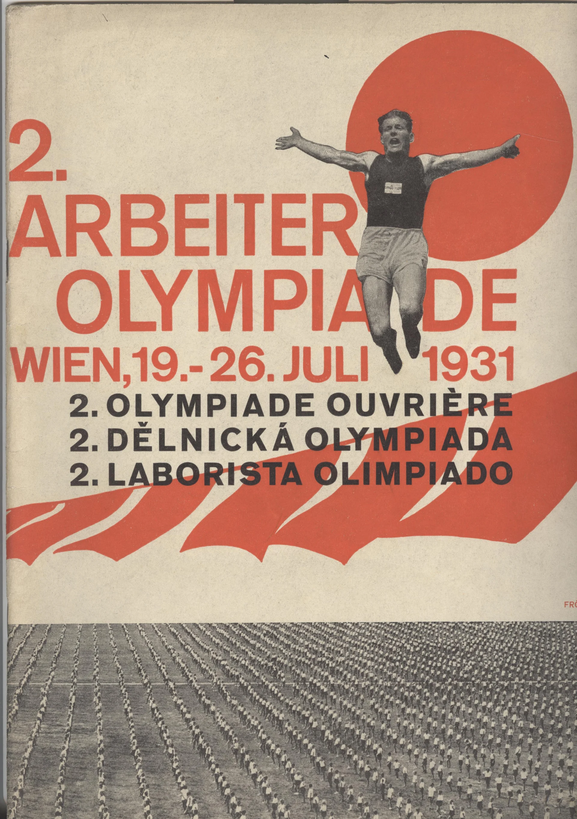 Obrázek Die Zweiten Arbeiter Olympiade in Bild und Wort mit 187 Illustrationen