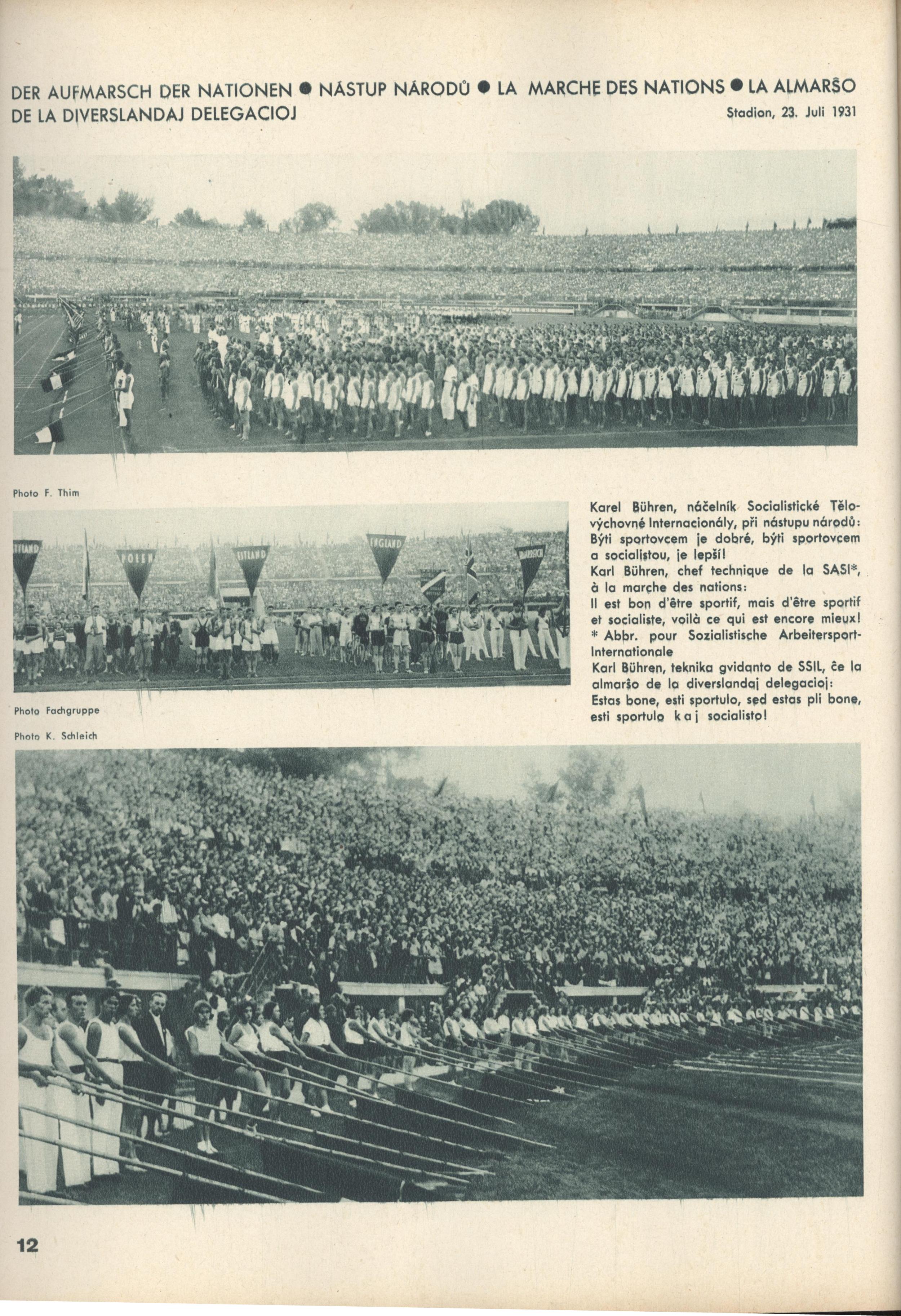 Náhledový obrázek Die Zweiten Arbeiter Olympiade in Bild und Wort mit 187 Illustrationen - 6