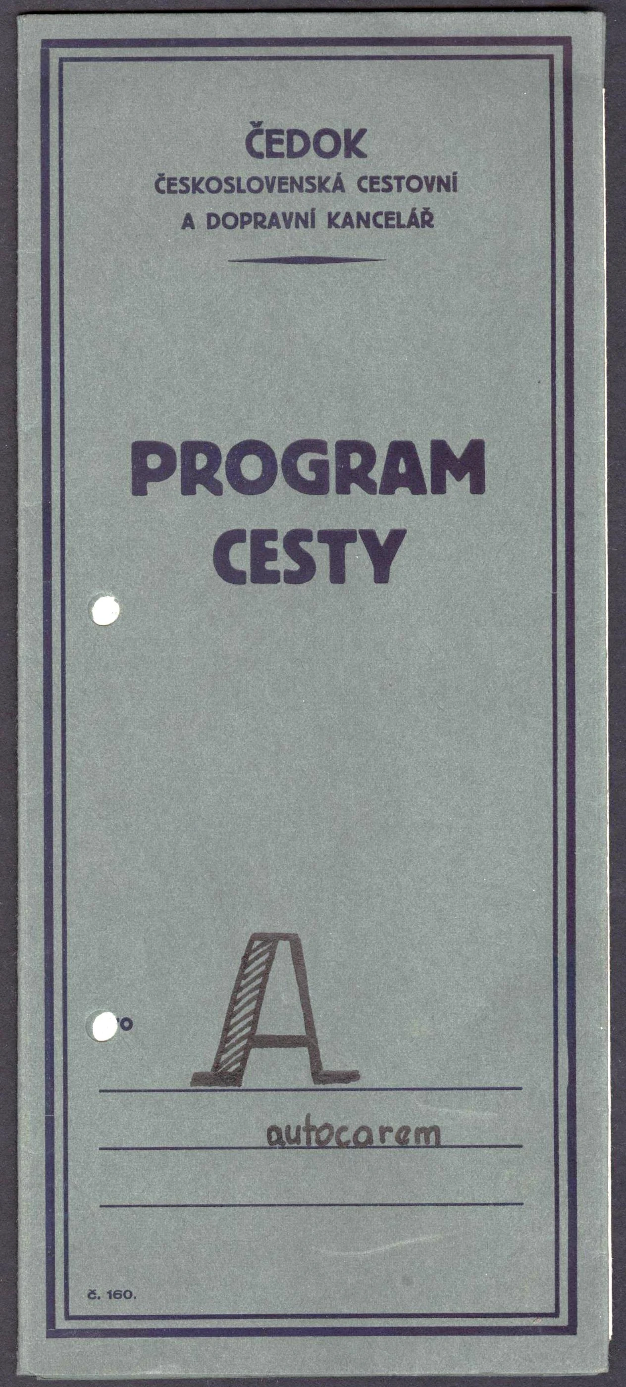 Obrázek Program cesty na První dělnickou olympiádu v Americe