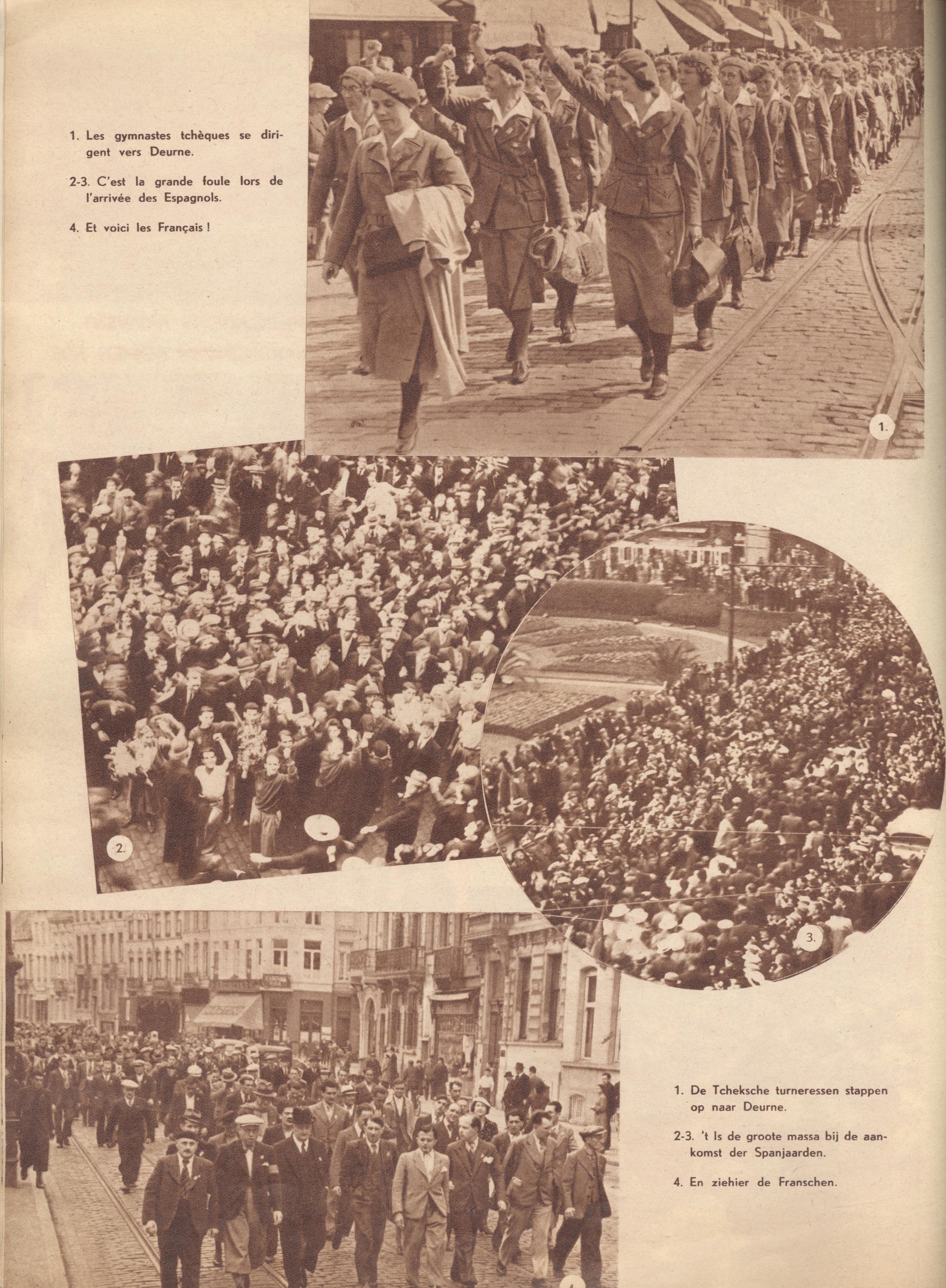 Náhledový obrázek III. Mezinárodní dělnická olympiáda. Antverpy 1937 - 3