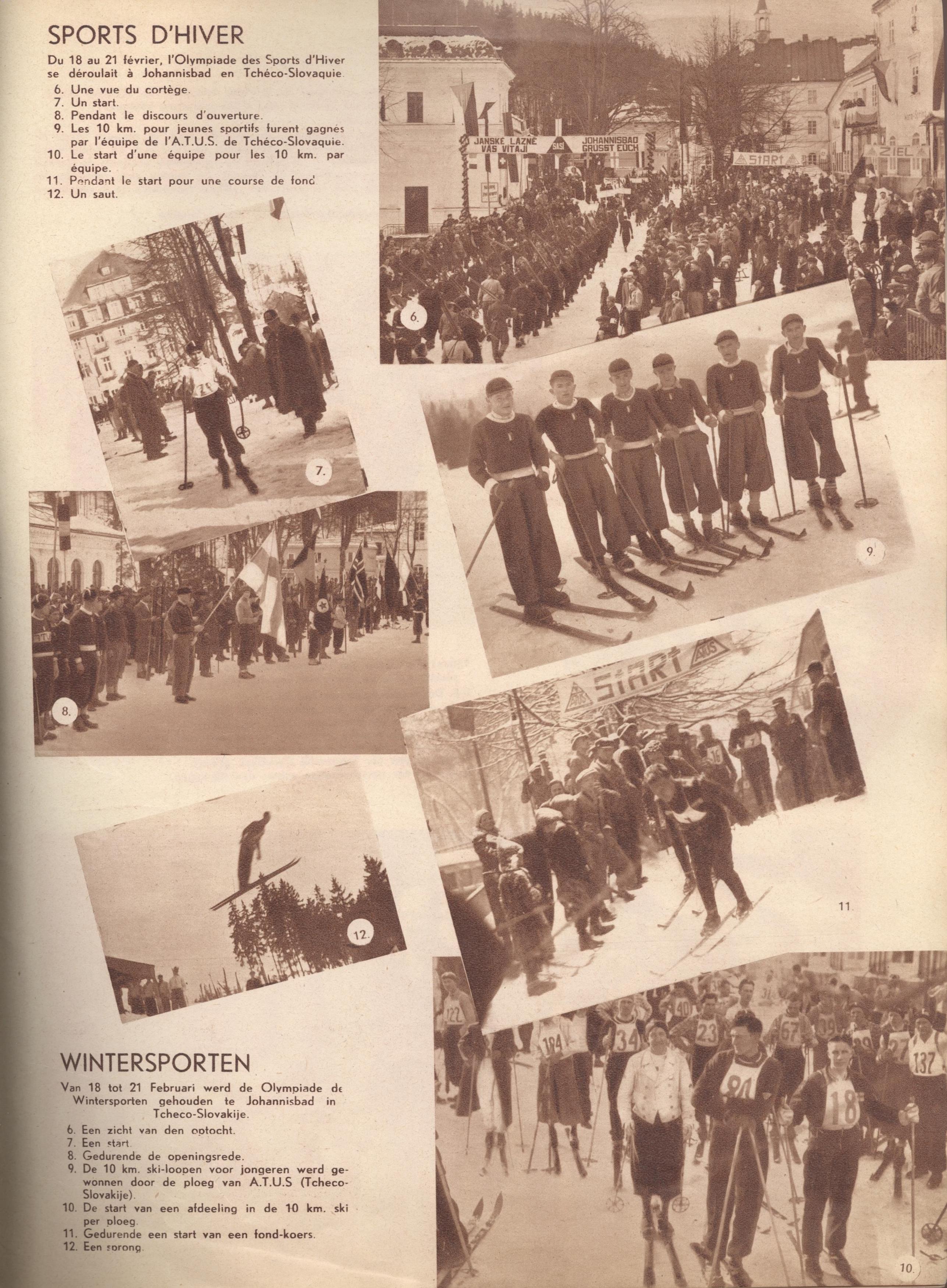 Náhledový obrázek III. Mezinárodní dělnická olympiáda. Antverpy 1937 - 9