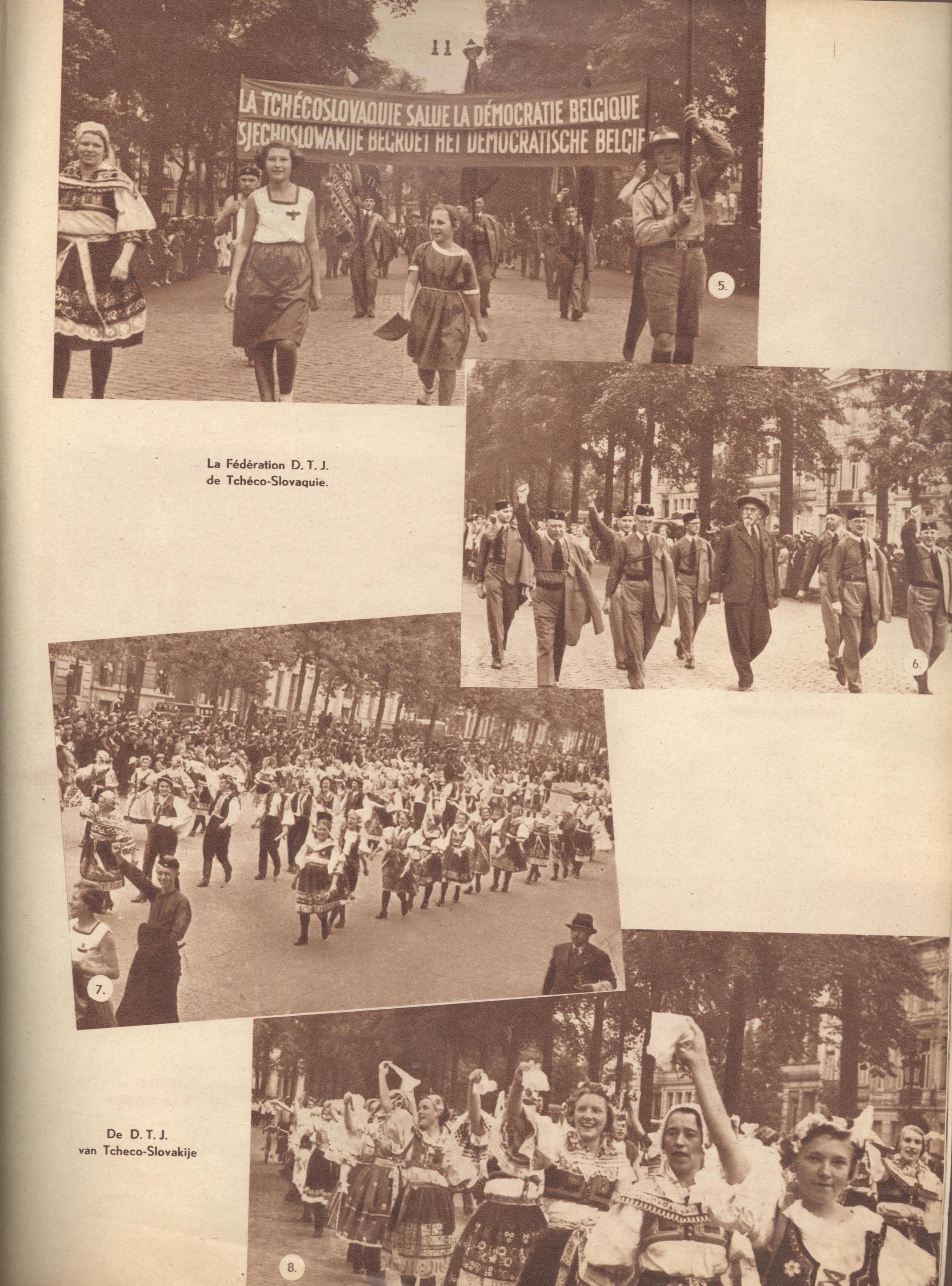 Náhledový obrázek III. Mezinárodní dělnická olympiáda. Antverpy 1937 - 4