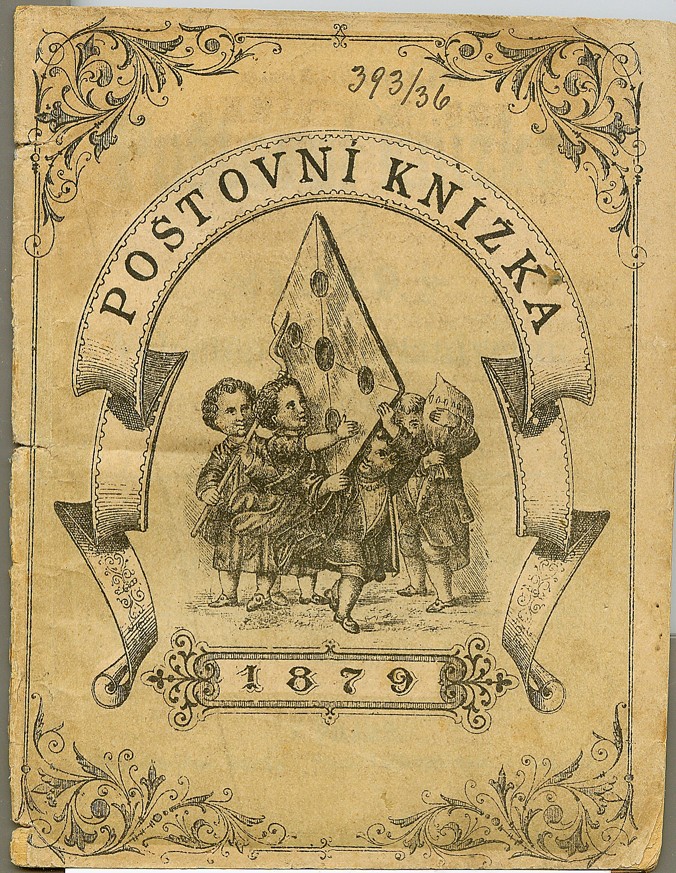 Náhledový obrázek Poštovní knížka na rok 1879 - 1