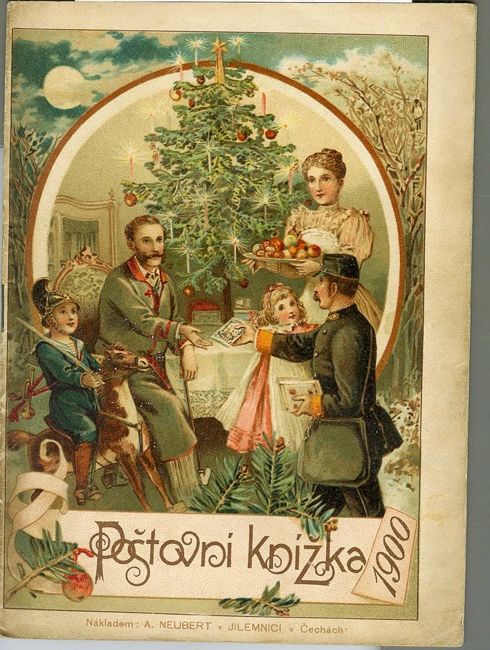 Náhledový obrázek předmětu Poštovní knížka na rok 1900
