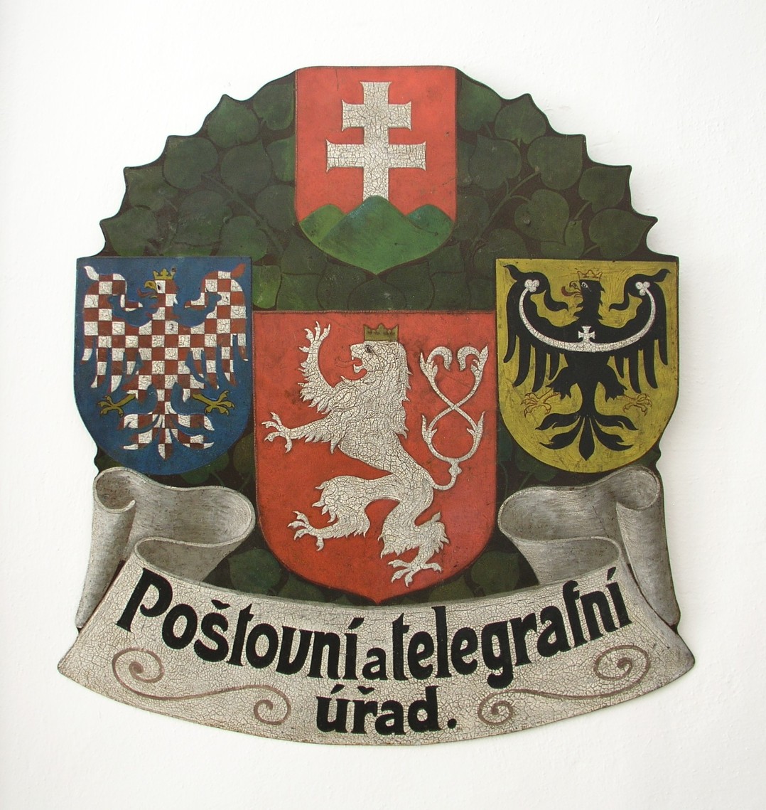 Náhledový obrázek Vývěsní štít z roku 1919 - 1