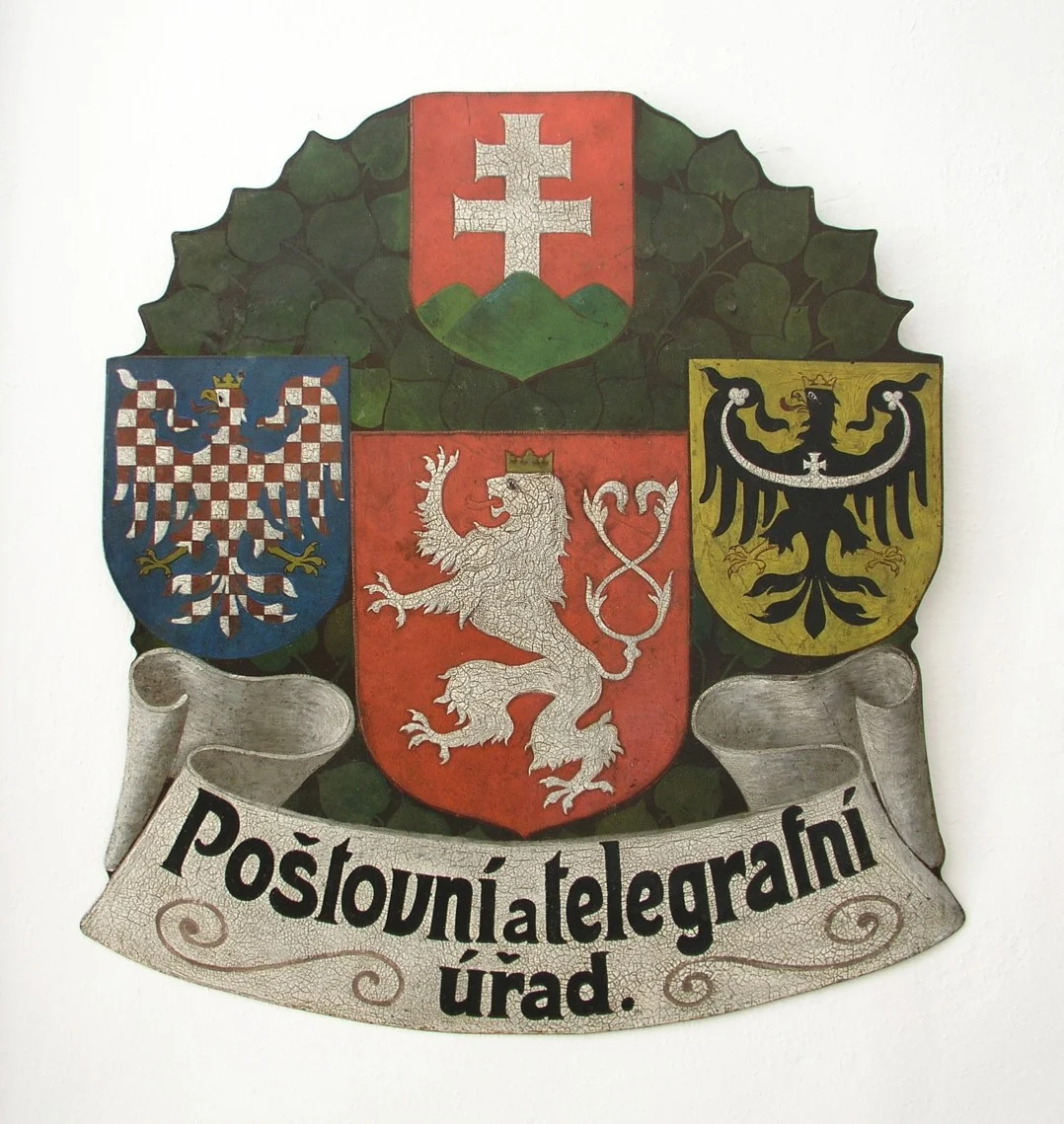 Náhledový obrázek předmětu Vývěsní štít z roku 1919