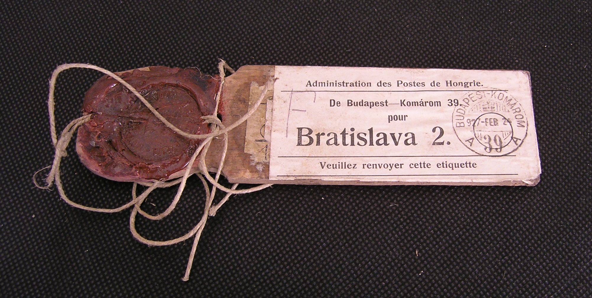 Náhledový obrázek Vlaječky poštovních uzávěrů - 4