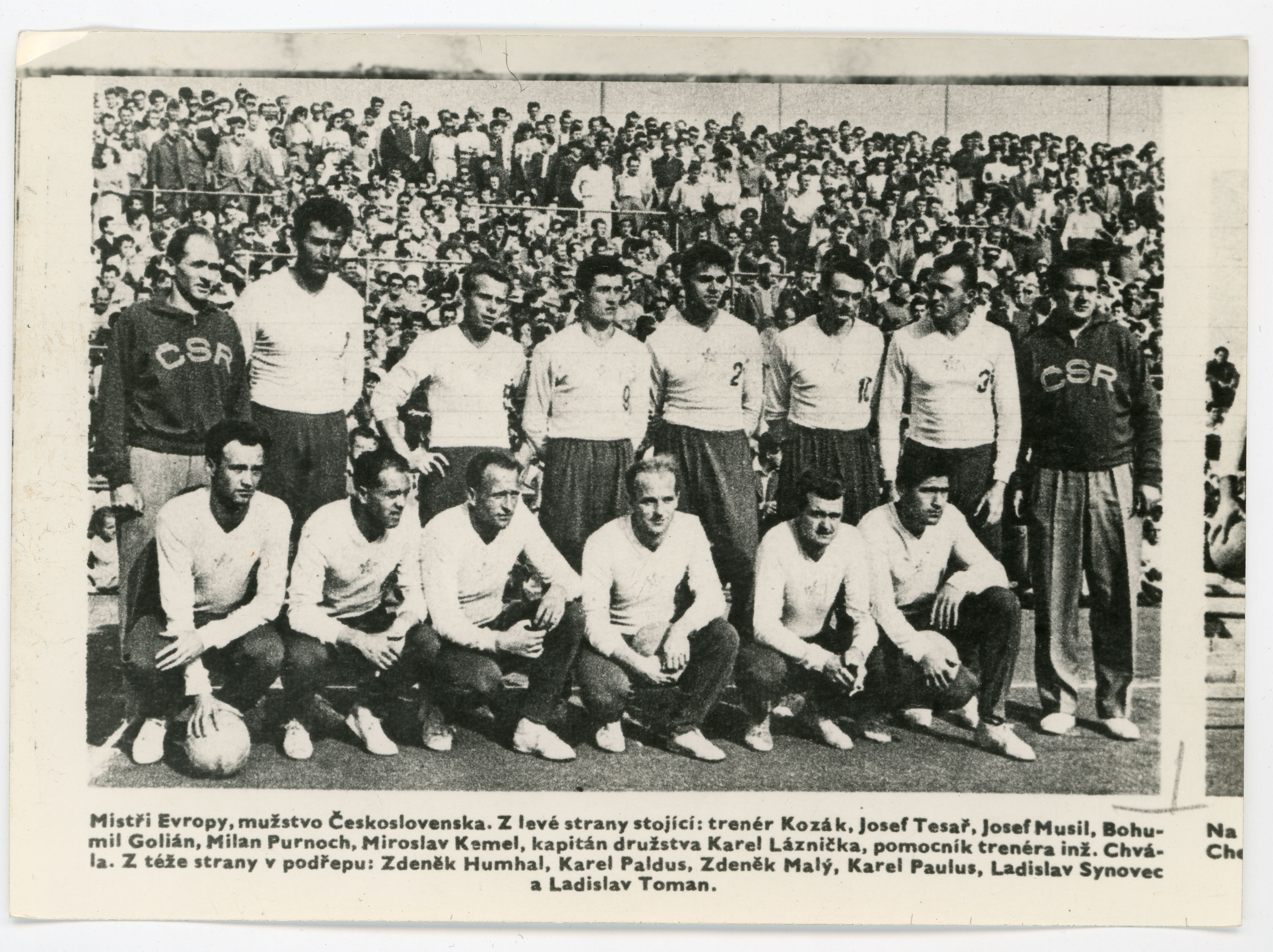 Náhledový obrázek Mistrovství Evropy ve volejbale mužů a žen. Československo 1958 - 1