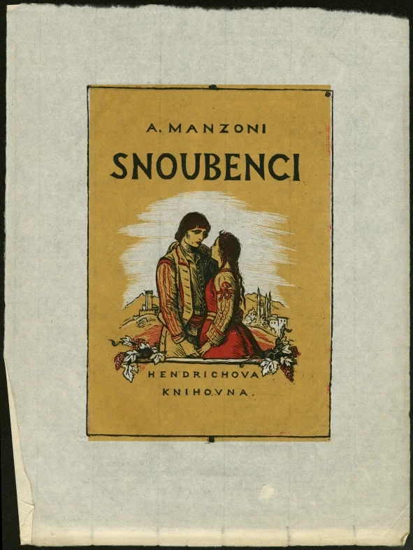 Náhledový obrázek předmětu Obálka - Snoubenci