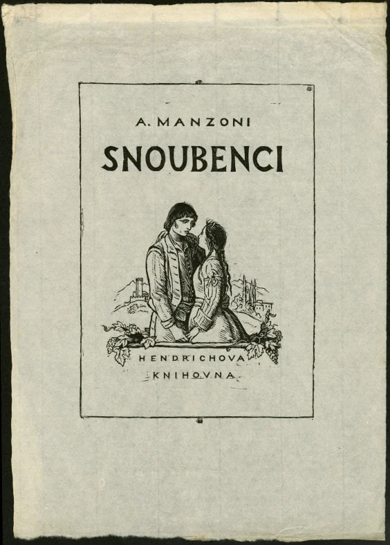 Náhledový obrázek předmětu Obálka - Snoubenci