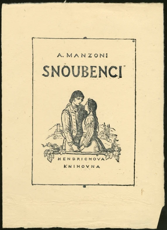 Náhledový obrázek předmětu Obálka - Snoubenci