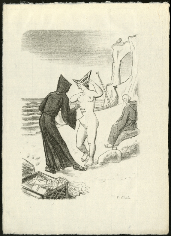 Náhledový obrázek Ilustrace - Penguin Island - 1