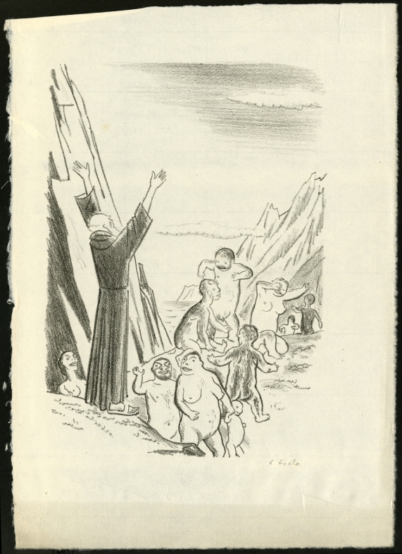 Náhledový obrázek Ilustrace - Penguin Island - 1