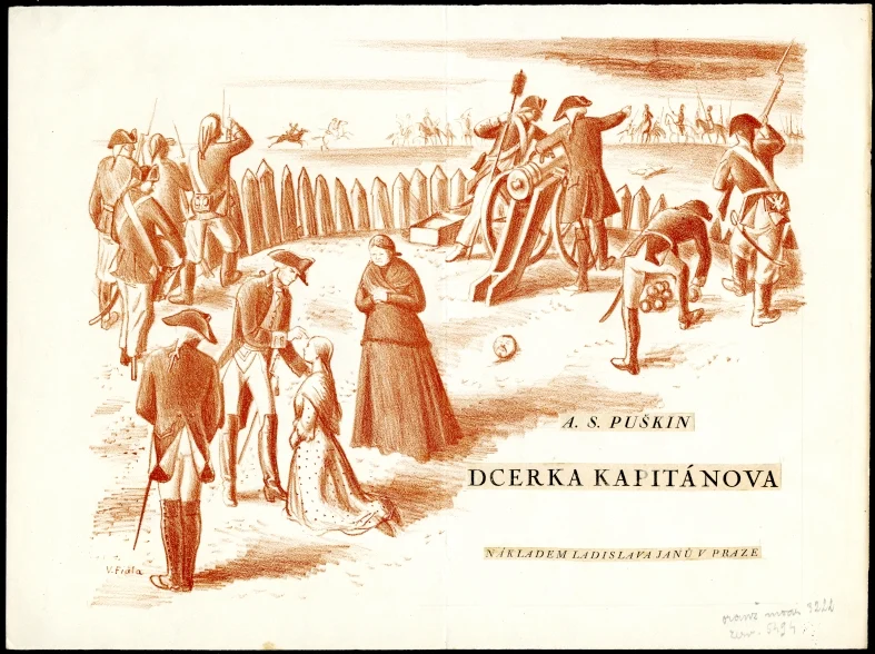 Obrázek Nátisk - Kapitánova dcerka