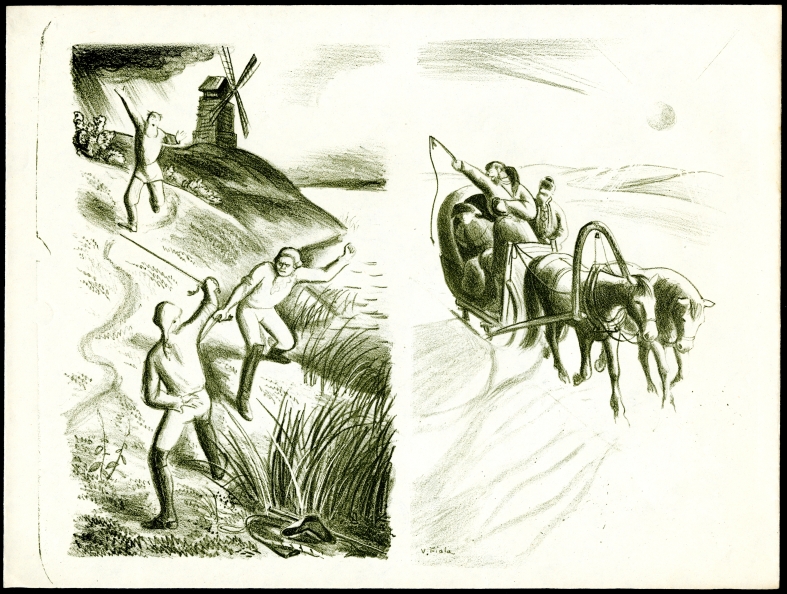 Náhledový obrázek Ilustrace - Kapitánova dcerka - 1
