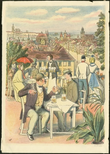 Obrázek Ilustrace - U snědeného krámu