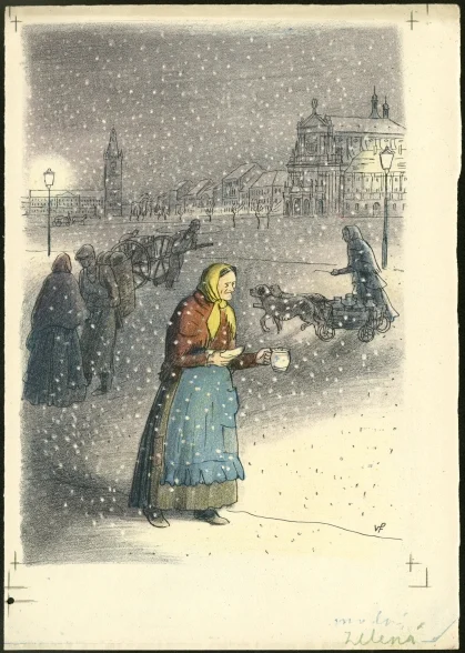 Obrázek Ilustrace - U snědeného krámu
