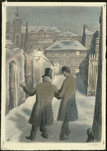Obrázek Ilustrace - U snědeného krámu