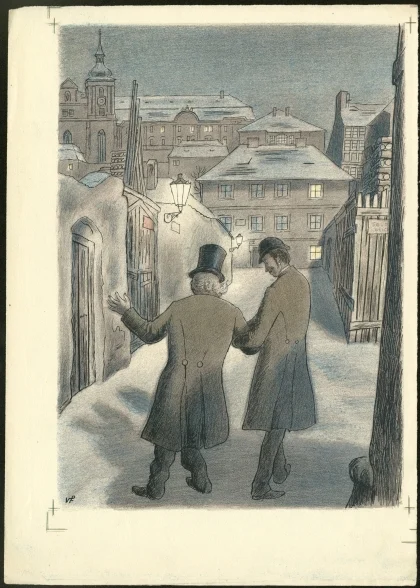 Obrázek Ilustrace - U snědeného krámu