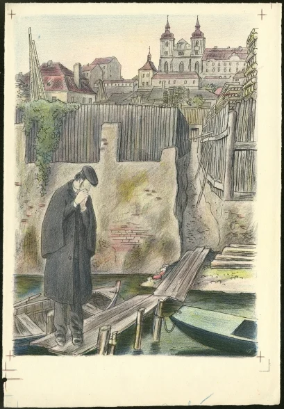 Obrázek Ilustrace - U snědeného krámu