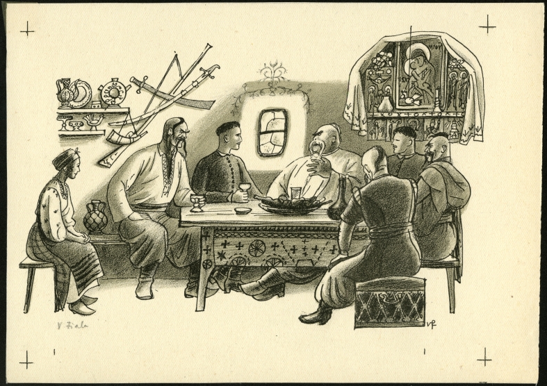 Náhledový obrázek Ilustrace - Taras Bulba - 1