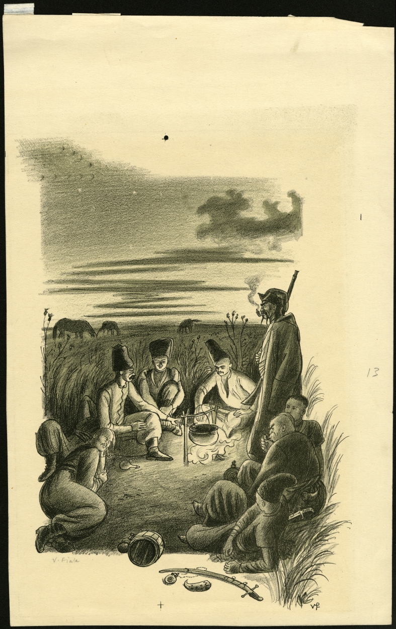 Náhledový obrázek Ilustrace - Taras Bulba - 1