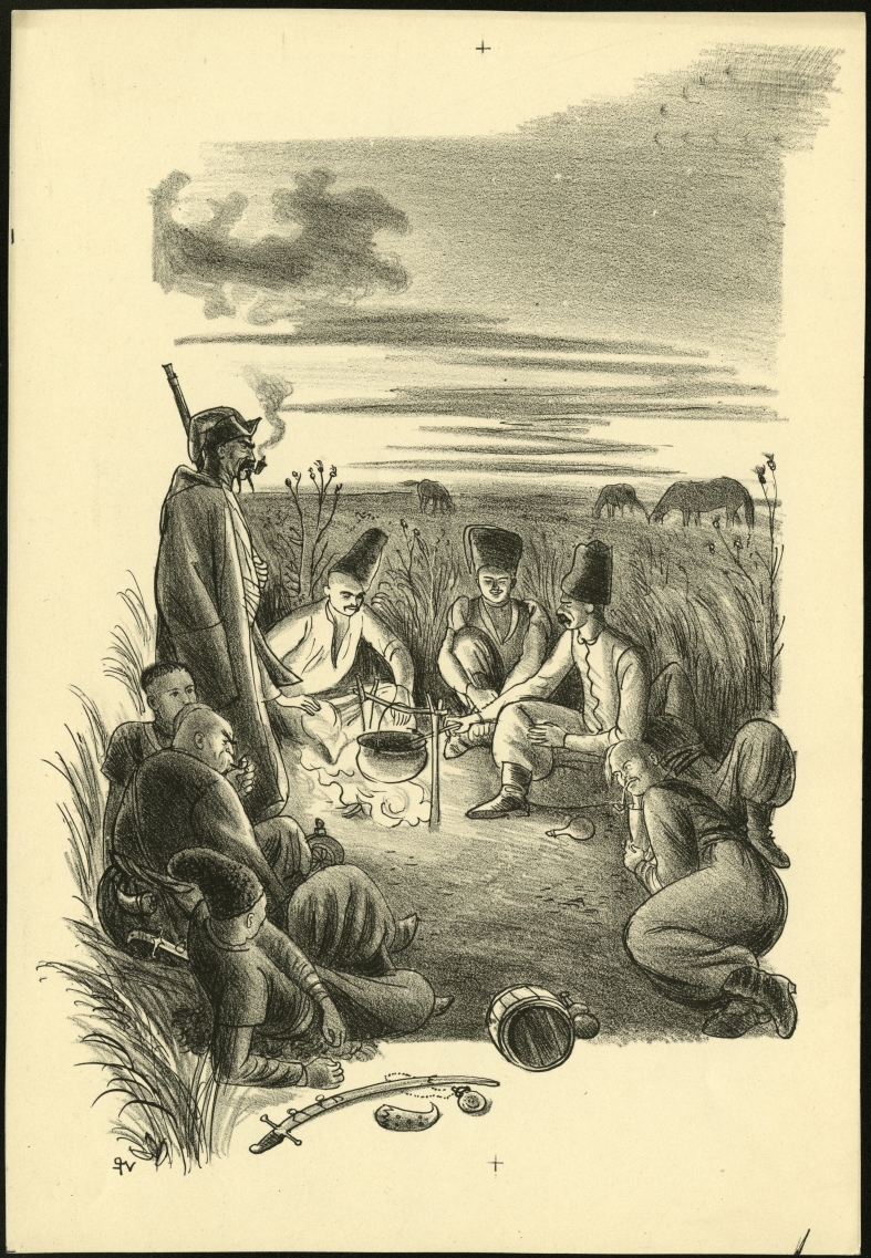 Náhledový obrázek Ilustrace - Taras Bulba - 1