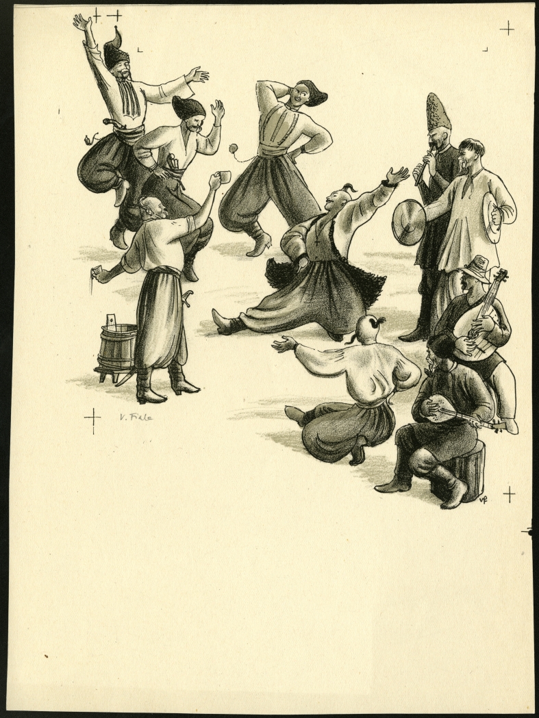 Náhledový obrázek Ilustrace - Taras Bulba - 1